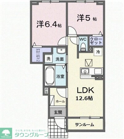 ジェントリー・ミルトの物件間取画像